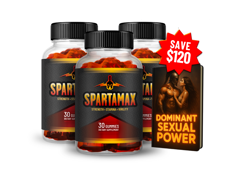 SpartaMax 3 bottles — 90-day supply